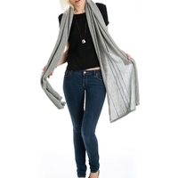 A PEACE TREATY Baby Alpaca Ijja Scarf - ONLY 1 LEFT! - Thumbnail 2