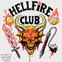 HELLFIRE CLUB Ringer or Raglan Shirt - Thumbnail 1