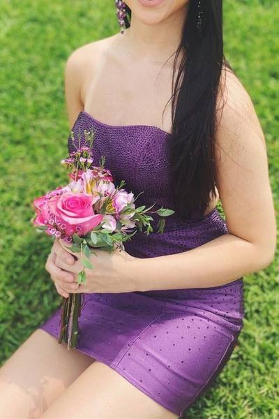 SP2170,Luxury purple beaded homecoming dresses,tight mini prom evening dress