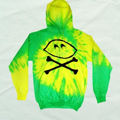 Logo tie dye lemon lime 