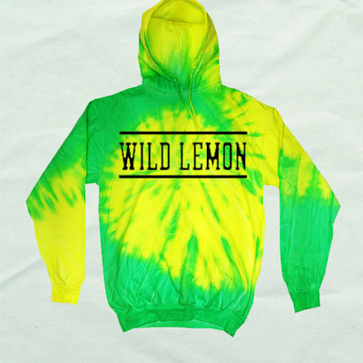  sophomore year tie dye lemon lime 