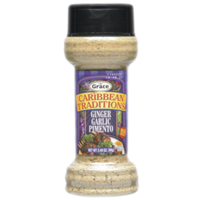 Caribbean traditions: garlic, ginger and pimento