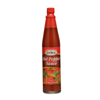 Grace hot pepper sauce