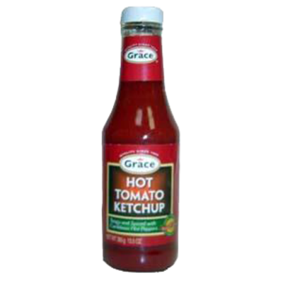 Grace hot tomato ketchup 13.5 oz