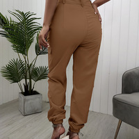 Women'S Casual Solid Color Pants - Thumbnail 2