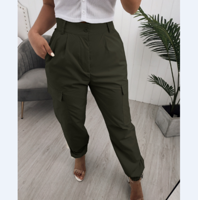 Women'S Casual Solid Color Pants