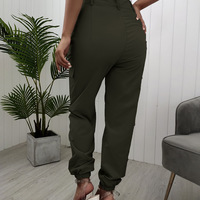 Women'S Casual Solid Color Pants - Thumbnail 3