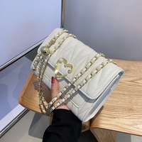 New small fresh rainbow chain messenger bag - Thumbnail 6