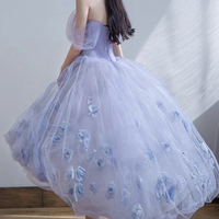 Cute tulle short prom dress homecoming dress - Thumbnail 4