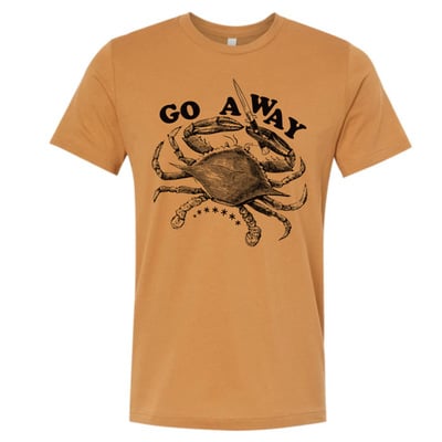 Stab crab t-shirt (burnt orange)