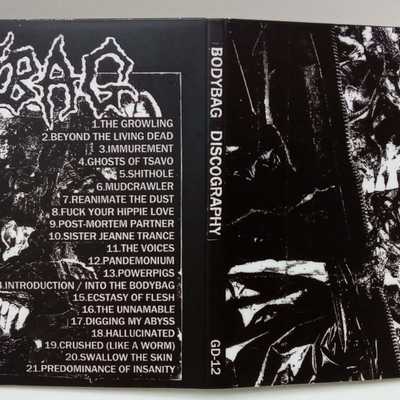 Bodybag 'discography' digipack cd 