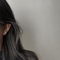 Mother of Pearl Butterfly Stud Earrings - Thumbnail 2