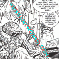 Star Wars: Golden Age of the Sith #1 page 10 Original comics art by Heike