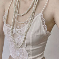 Vintage Lace Bodysuit Lace Lingerie - Thumbnail 3