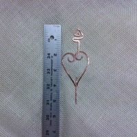 Sweater/Scarf Pin, Heart - Thumbnail 2