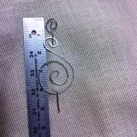 Sweater/Scarf Pin, Swirl - Thumbnail 1