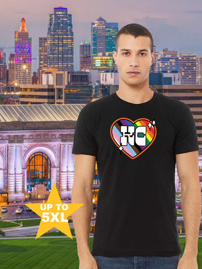 Kansas City Pride Official Black T-shirt