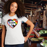 Kansas City Pride Official Heather Orange T-shirt - Thumbnail 4