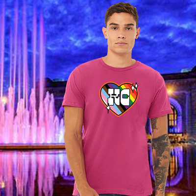 Kansas city pride official berry t-shirt