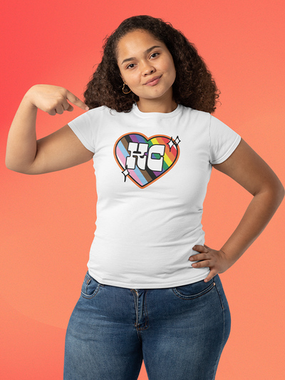 Kansas City Pride Official White Womens T-shirt