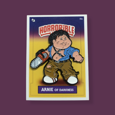 Horrorible kids arnie of darkness - limited edition enamel pin