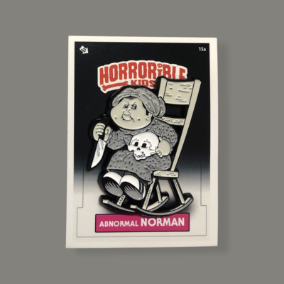 Horrorible kids abnormal norman - limited edition enamel pin