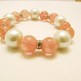 Pink & Pearl Bracelet-2