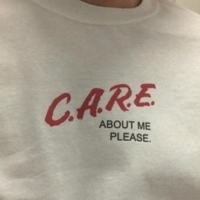Free Shipping-"CARE ABOUT ME PLEASE" TEE - Thumbnail 1