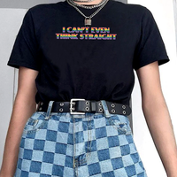 Free Shipping-"I CAN'T EVEN THINK STRAIGHT " TEE - Thumbnail 1