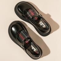 2022 New Heightened Thick Sole Leather Shoes - Thumbnail 1