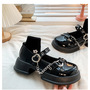 Heart Chain Mary Jane Shoes  - 2colors-4