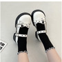 Heart Chain Mary Jane Shoes  - 2colors-1