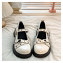 Heart Chain Mary Jane Shoes  - 2colors-3