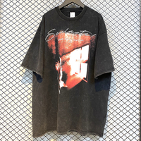 VINTAGE "SOULMATE" ACID WASH T SHIRT - Thumbnail 1