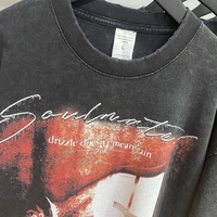 VINTAGE "SOULMATE" ACID WASH T SHIRT - Thumbnail 3
