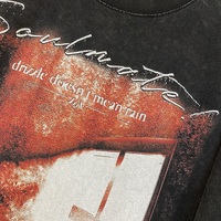 VINTAGE "SOULMATE" ACID WASH T SHIRT - Thumbnail 4