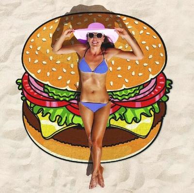 Hamburger Beach Blanket