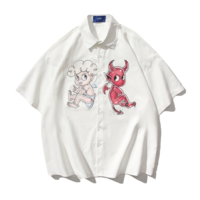 Free Shipping-ANGEL VS DEVIL BOY SHIRT - Thumbnail 4
