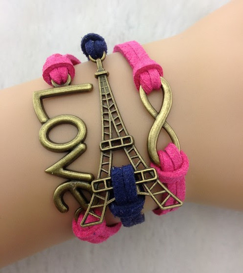 Je T'aime Paris Bracelet Set