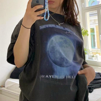 PLANET BLACK TEE - Thumbnail 1