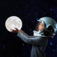 3D Moon Lamp Night Light - Thumbnail 1