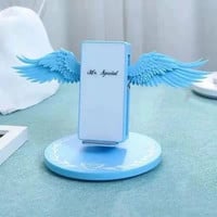 Sailor Moon Premium Angel Wings Wireless Charger Suitable for iphone Huawei Xiaomi Samsung wireless fast charging  Universal Charger - Thumbnail 8