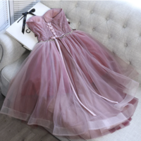 Hi Low Homecoming Dresses Sweetheart with 3D Flowers - Thumbnail 1