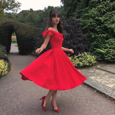 Sp2193,lovely red a-line homecoming dresses,satin short graduation dress