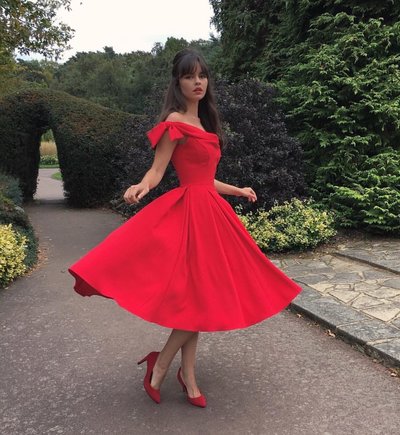 SP2193,Lovely red a-line homecoming dresses,satin short graduation dress