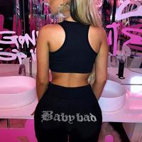 Baby Rhinestone Crop Top - Thumbnail 1