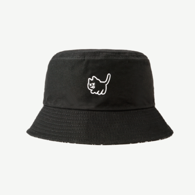 Cat reversible bucket hat - Thumbnail 2
