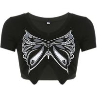 Butterfly Split Top - Thumbnail 4