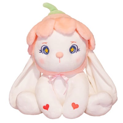 Petal rabbit doll plush pillow birthday gift
