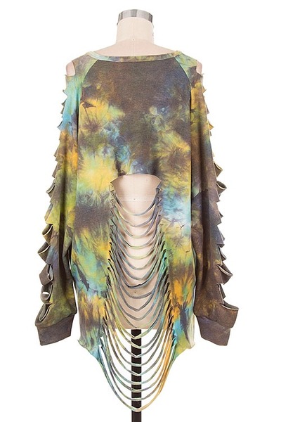 Distressed Sweat shirt